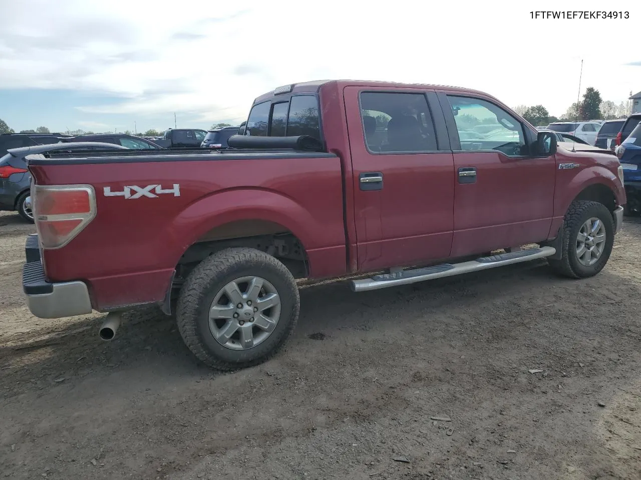 1FTFW1EF7EKF34913 2014 Ford F150 Supercrew