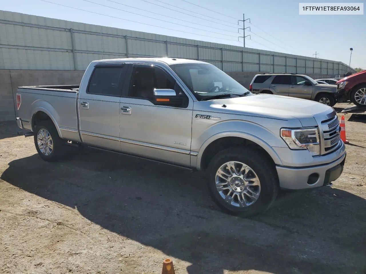 2014 Ford F150 Supercrew VIN: 1FTFW1ET8EFA93064 Lot: 74016334