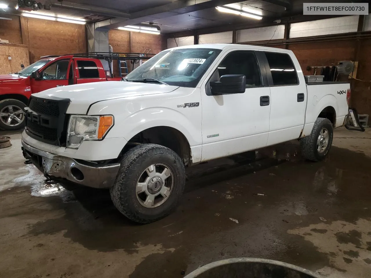 2014 Ford F150 Supercrew VIN: 1FTFW1ET8EFC00730 Lot: 74423924