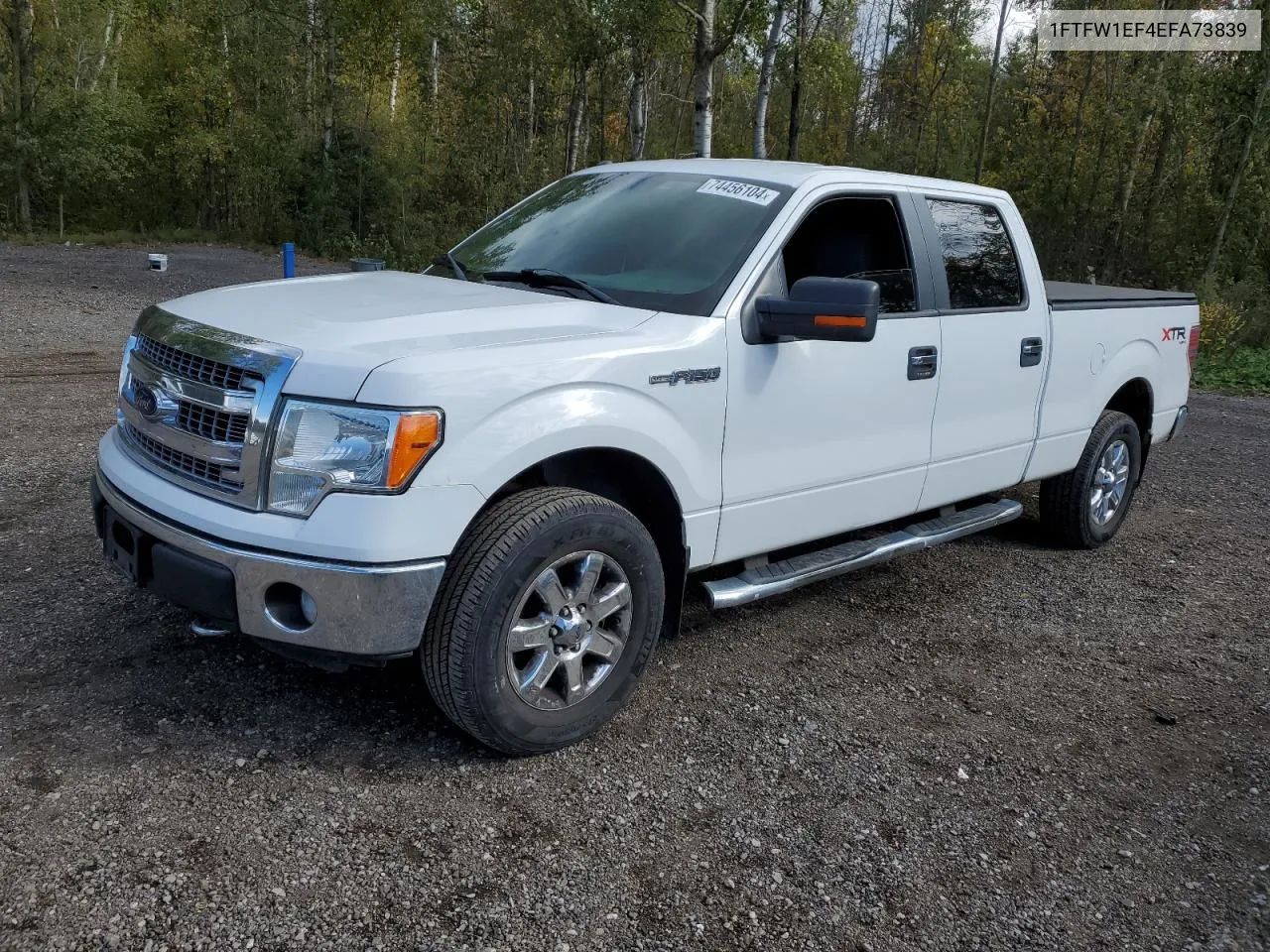 1FTFW1EF4EFA73839 2014 Ford F150 Supercrew