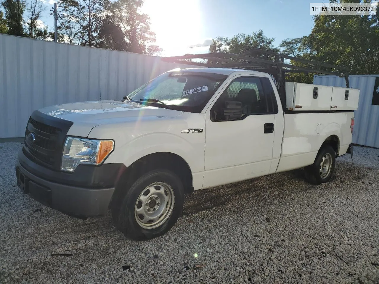 2014 Ford F150 VIN: 1FTMF1CM4EKD93372 Lot: 74881784