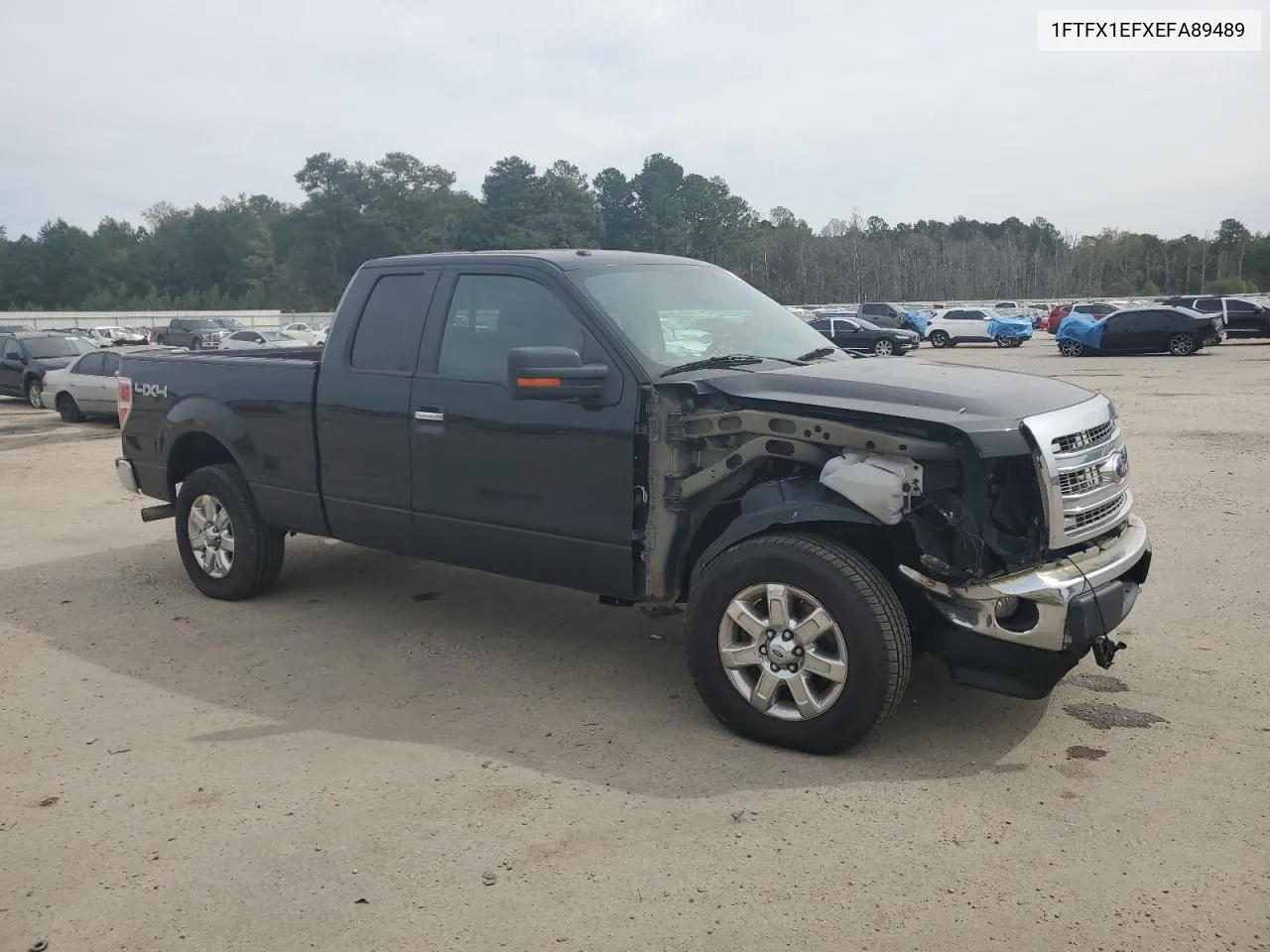 1FTFX1EFXEFA89489 2014 Ford F150 Super Cab