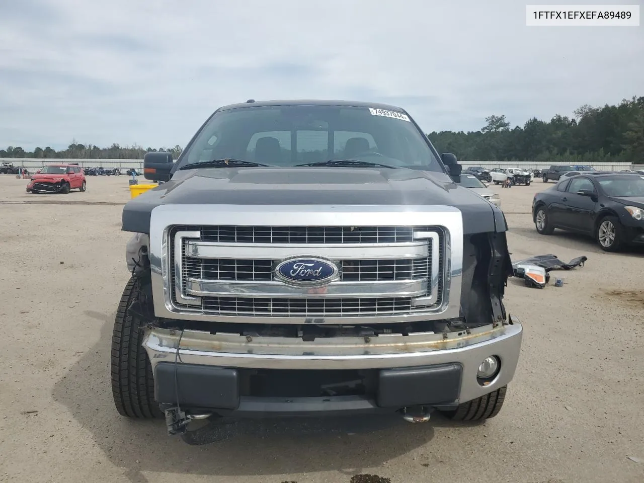 2014 Ford F150 Super Cab VIN: 1FTFX1EFXEFA89489 Lot: 74937044