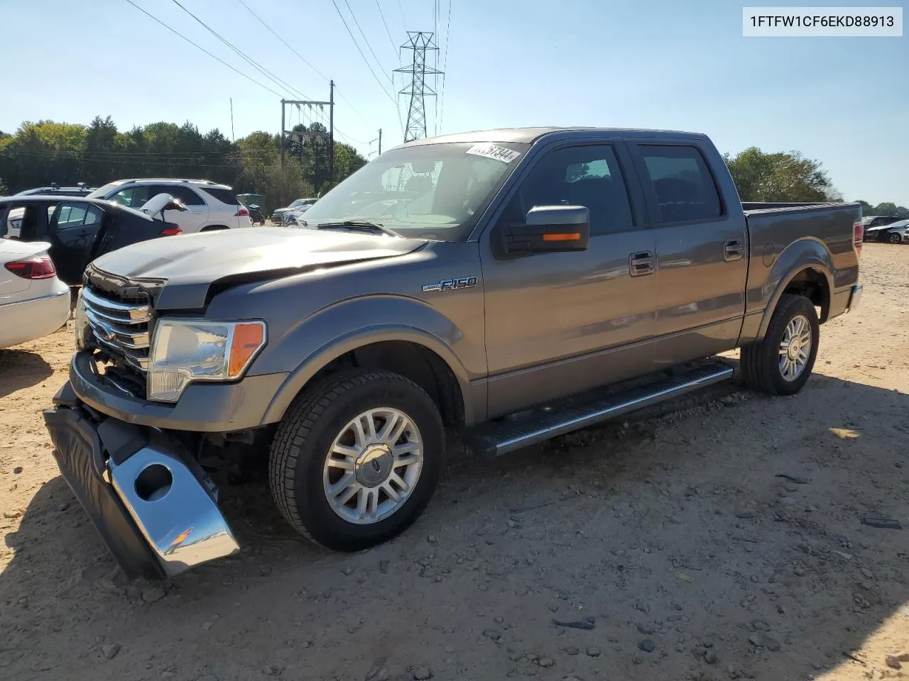 1FTFW1CF6EKD88913 2014 Ford F150 Supercrew