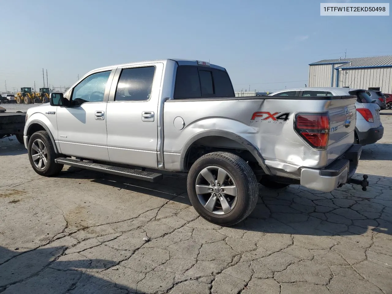 2014 Ford F150 Supercrew VIN: 1FTFW1ET2EKD50498 Lot: 75335034