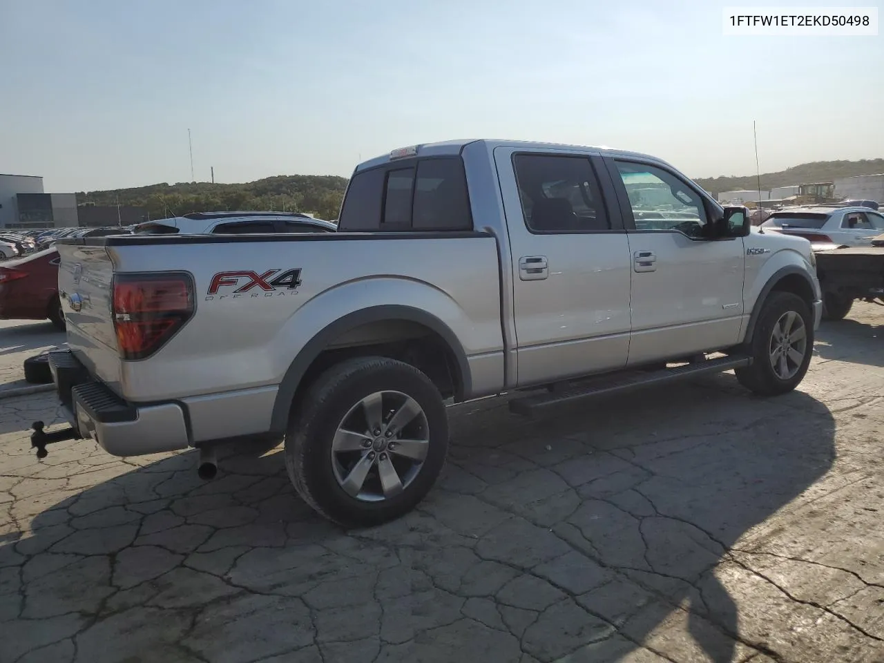 2014 Ford F150 Supercrew VIN: 1FTFW1ET2EKD50498 Lot: 75335034