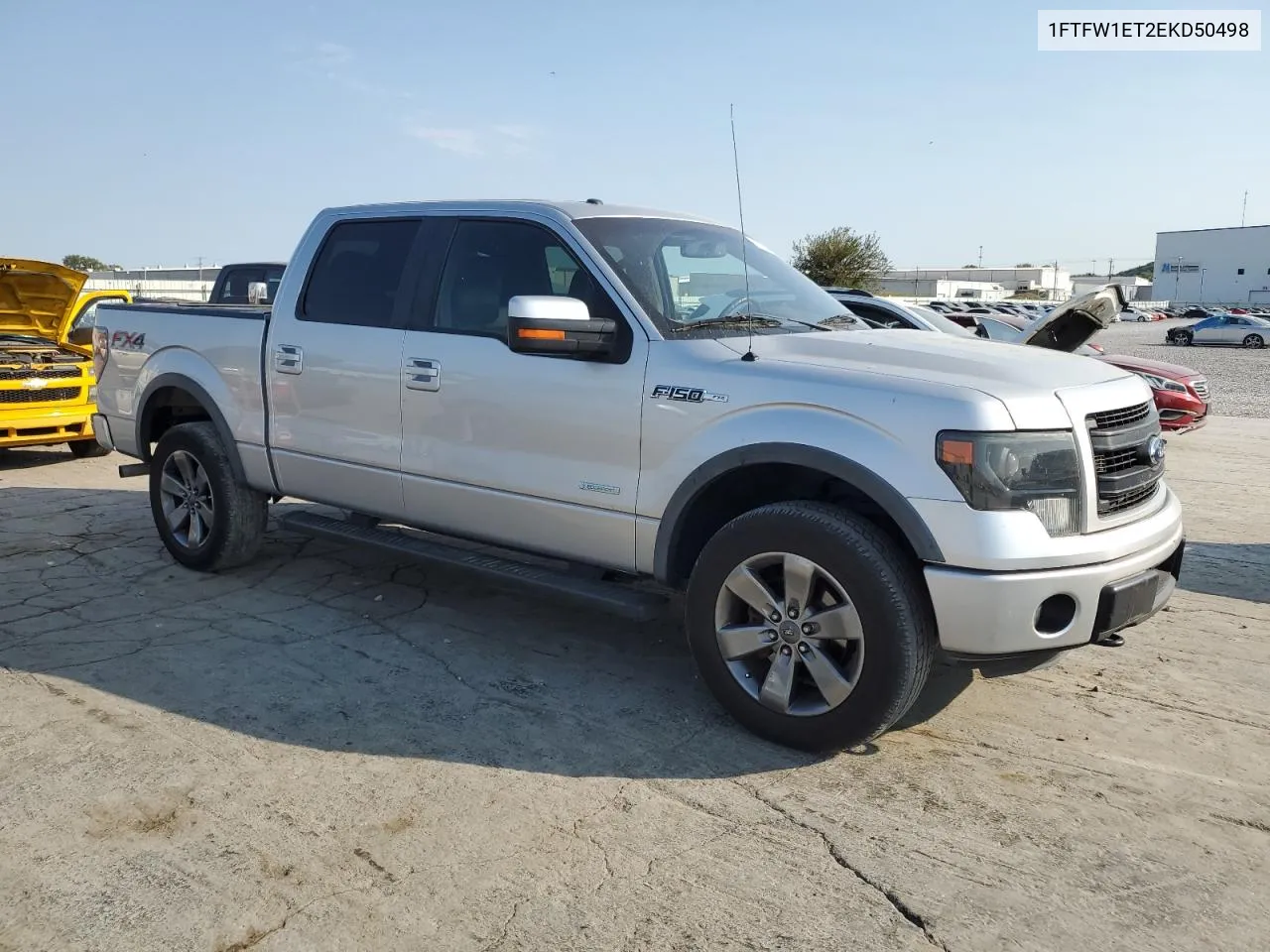 1FTFW1ET2EKD50498 2014 Ford F150 Supercrew