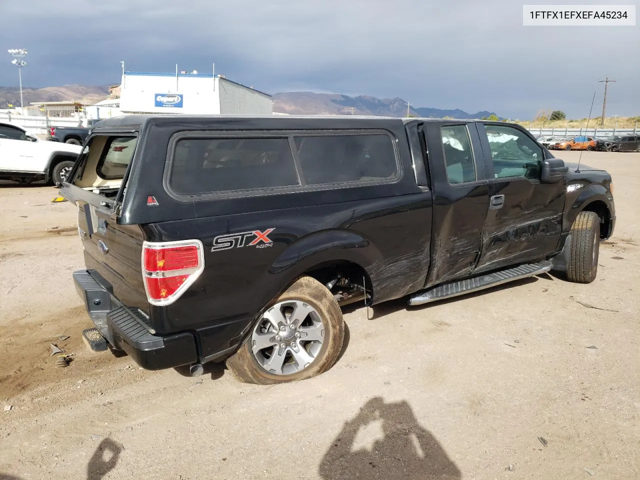 1FTFX1EFXEFA45234 2014 Ford F150 Super Cab