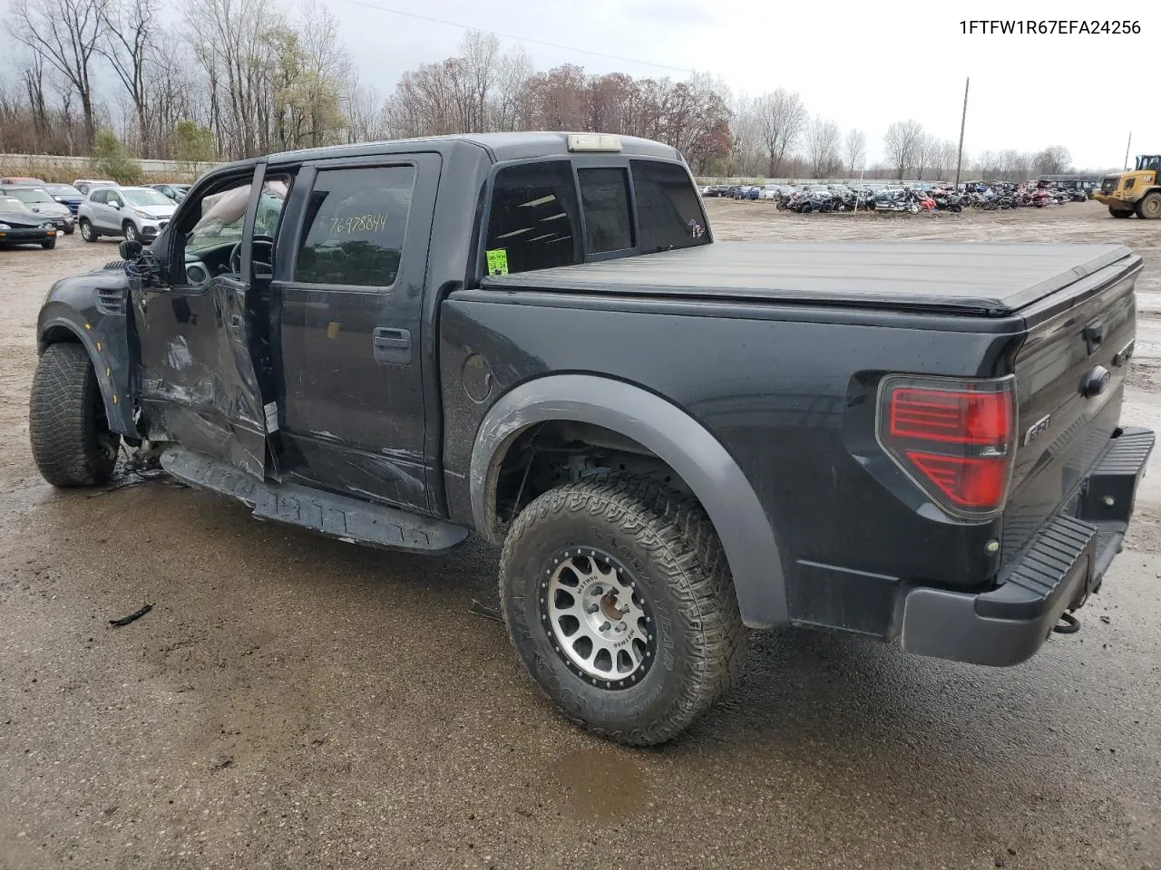 2014 Ford F150 Svt Raptor VIN: 1FTFW1R67EFA24256 Lot: 76978844