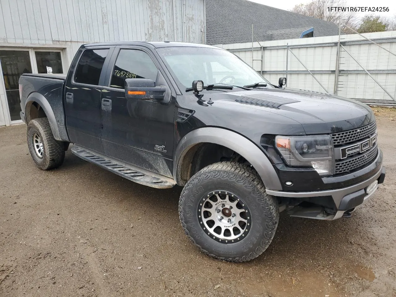 2014 Ford F150 Svt Raptor VIN: 1FTFW1R67EFA24256 Lot: 76978844