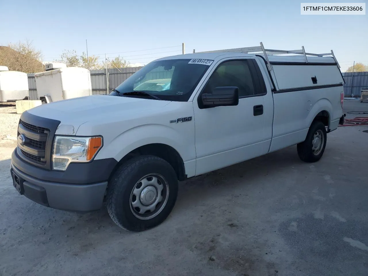 2014 Ford F150 VIN: 1FTMF1CM7EKE33606 Lot: 77013594