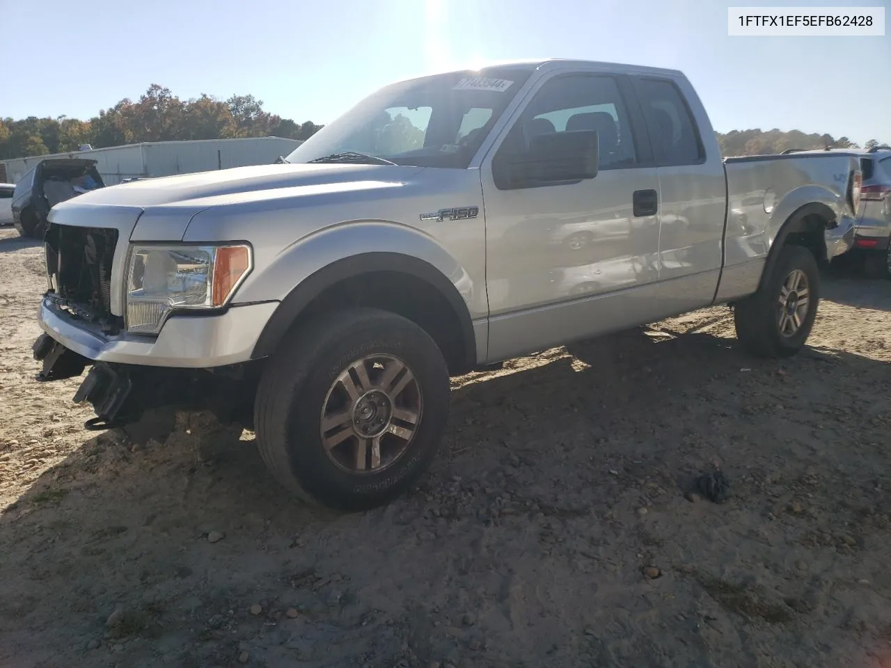 2014 Ford F150 Super Cab VIN: 1FTFX1EF5EFB62428 Lot: 77483544