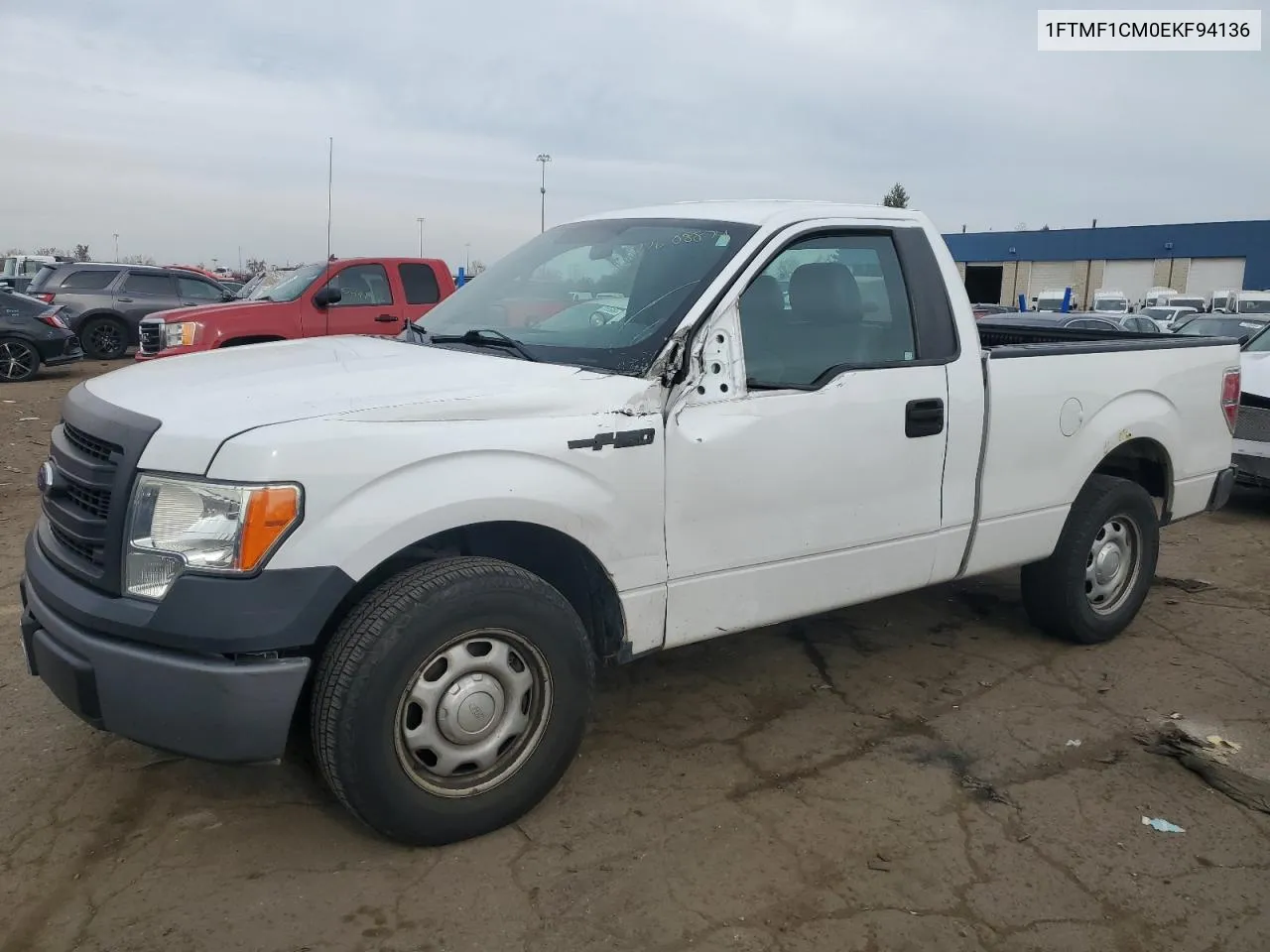 2014 Ford F150 VIN: 1FTMF1CM0EKF94136 Lot: 77608874