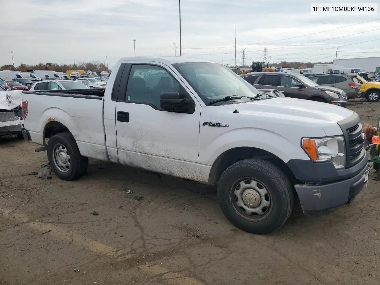 2014 Ford F150 VIN: 1FTMF1CM0EKF94136 Lot: 77608874