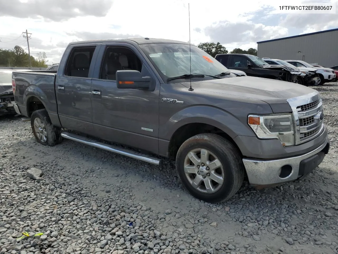 2014 Ford F150 Supercrew VIN: 1FTFW1CT2EFB80607 Lot: 78041384