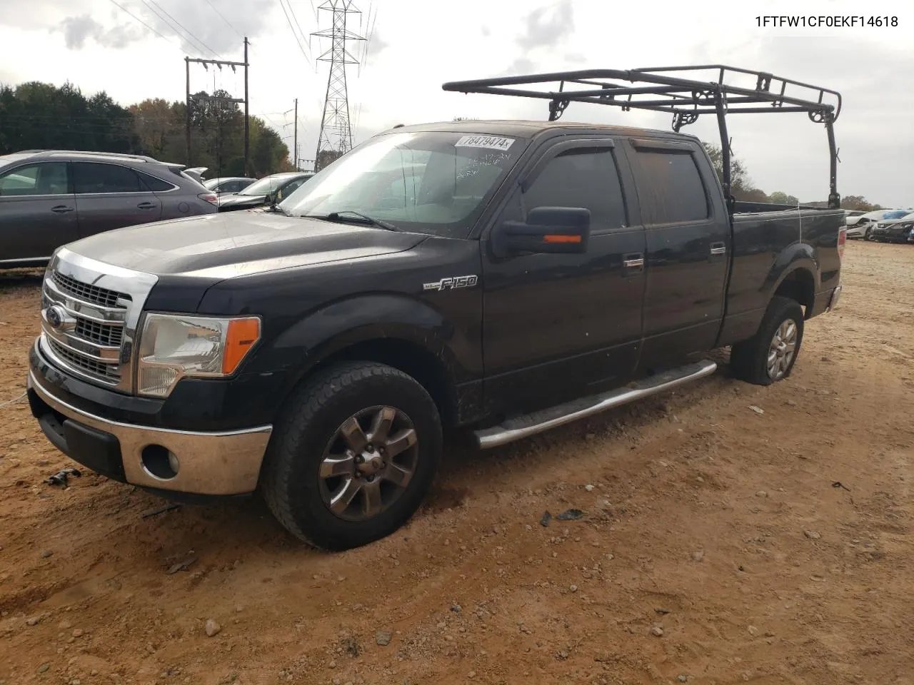 2014 Ford F150 Supercrew VIN: 1FTFW1CF0EKF14618 Lot: 78479474