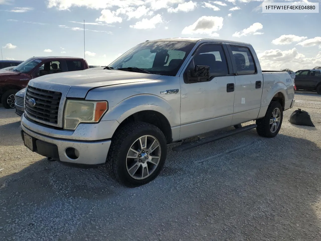 2014 Ford F150 Supercrew VIN: 1FTFW1EF4EKE04880 Lot: 78534504