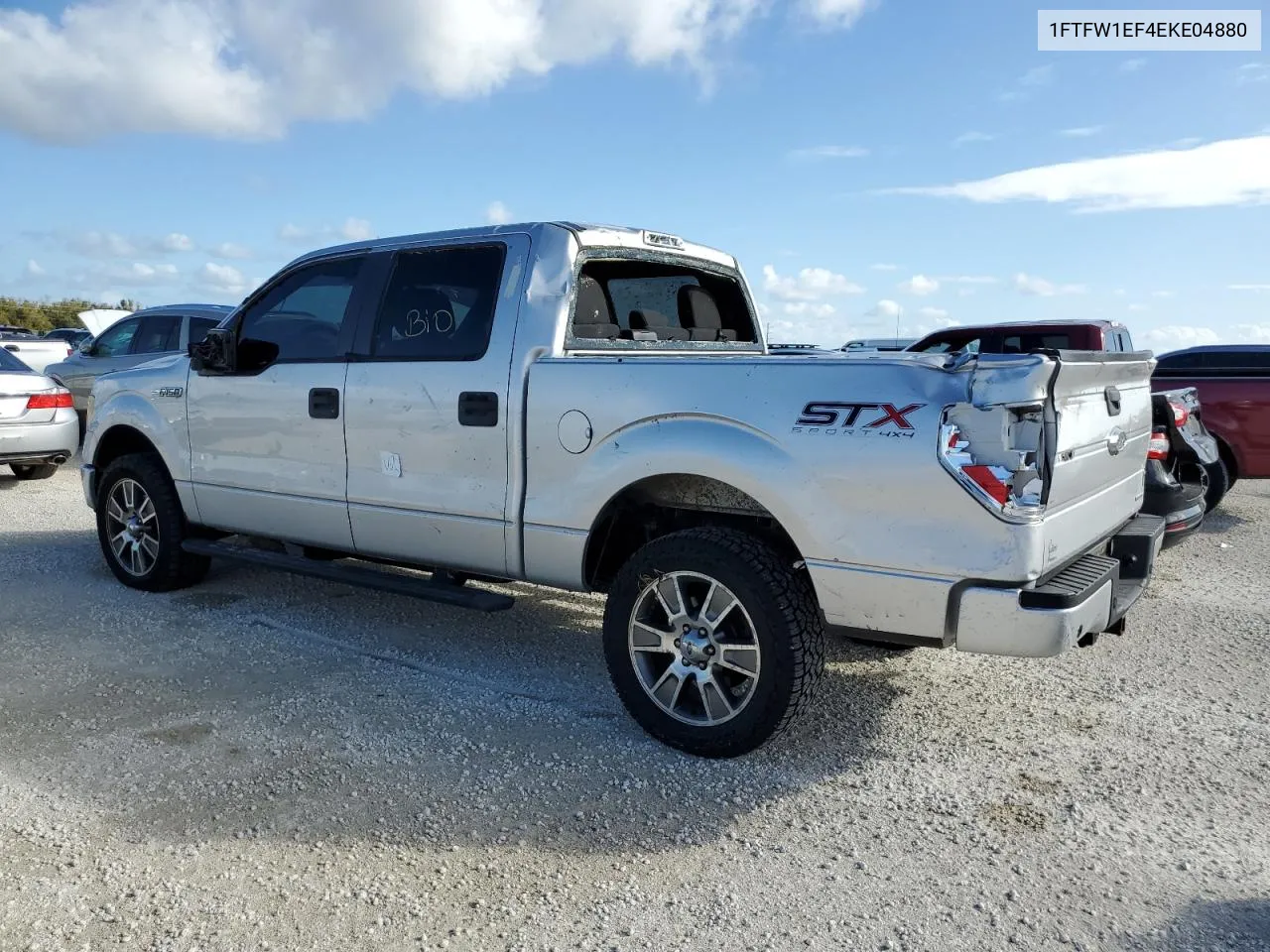 2014 Ford F150 Supercrew VIN: 1FTFW1EF4EKE04880 Lot: 78534504