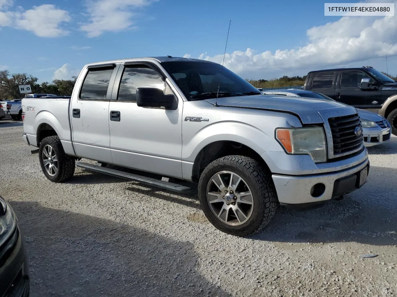 2014 Ford F150 Supercrew VIN: 1FTFW1EF4EKE04880 Lot: 78534504