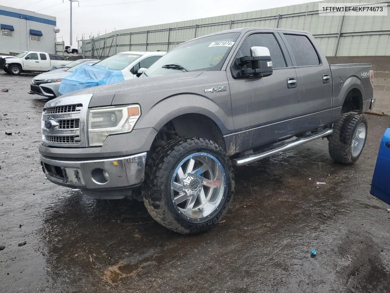 2014 Ford F150 Supercrew VIN: 1FTFW1EF4EKF74673 Lot: 78621074