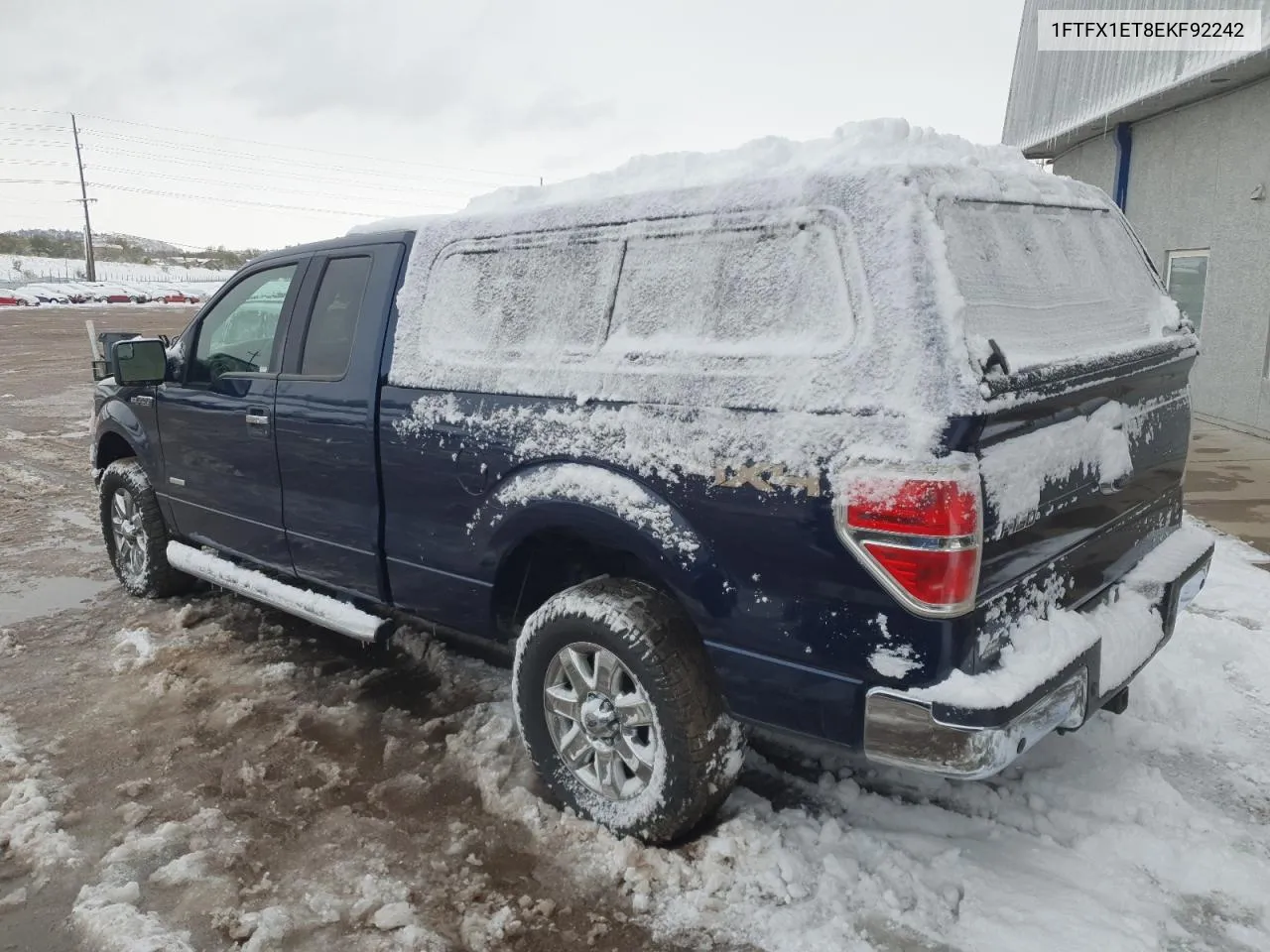 2014 Ford F150 Super Cab VIN: 1FTFX1ET8EKF92242 Lot: 78634384