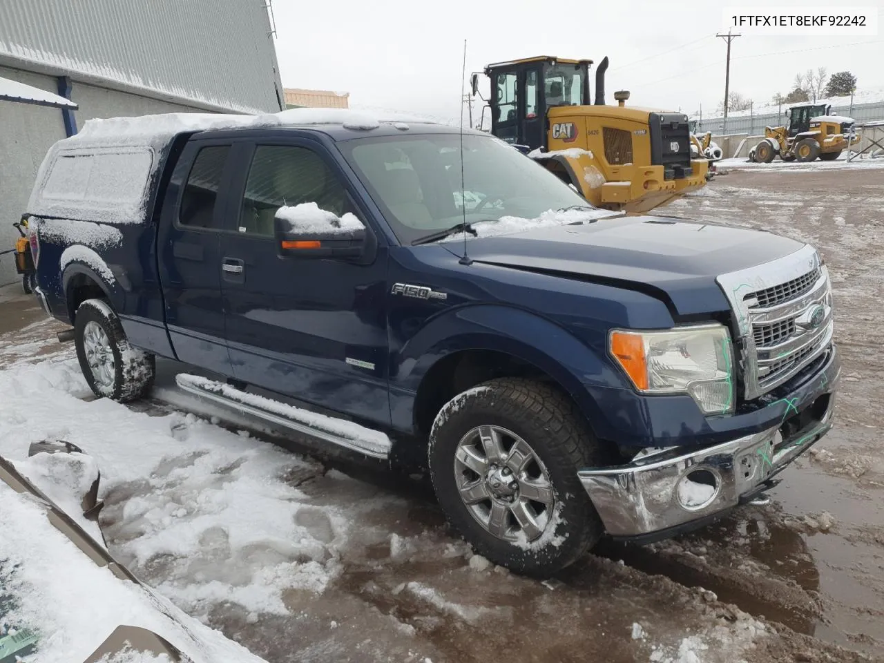 2014 Ford F150 Super Cab VIN: 1FTFX1ET8EKF92242 Lot: 78634384