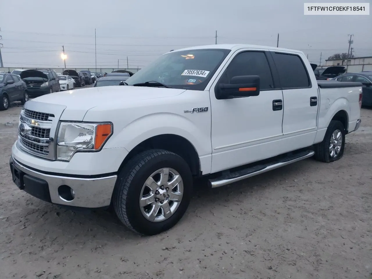 2014 Ford F150 Supercrew VIN: 1FTFW1CF0EKF18541 Lot: 79557634