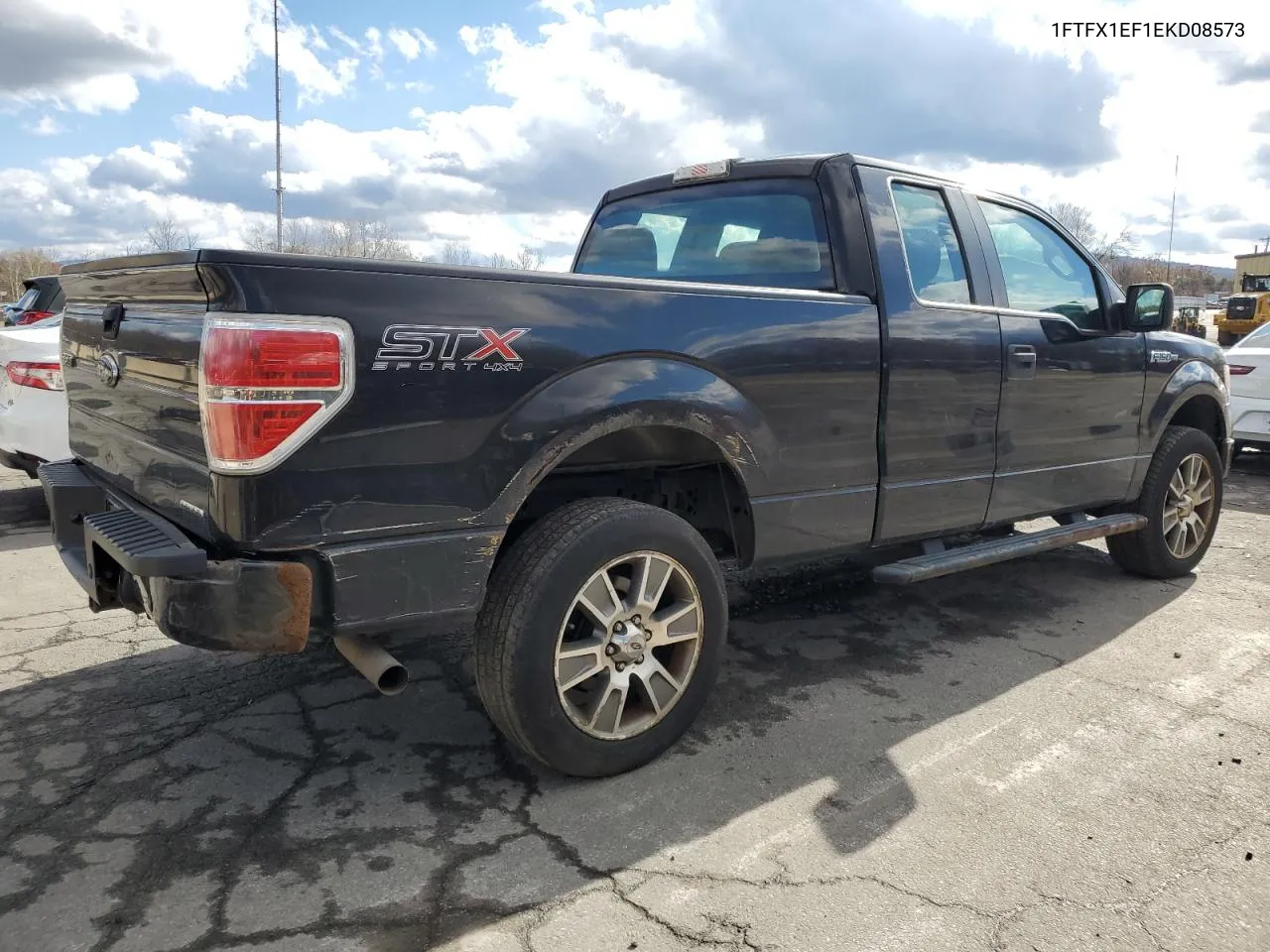 2014 Ford F150 Super Cab VIN: 1FTFX1EF1EKD08573 Lot: 79635074