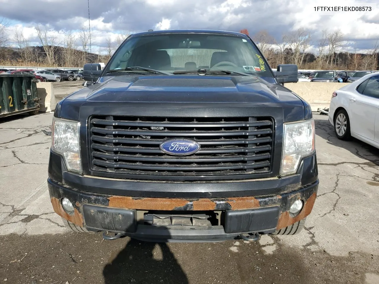 2014 Ford F150 Super Cab VIN: 1FTFX1EF1EKD08573 Lot: 79635074