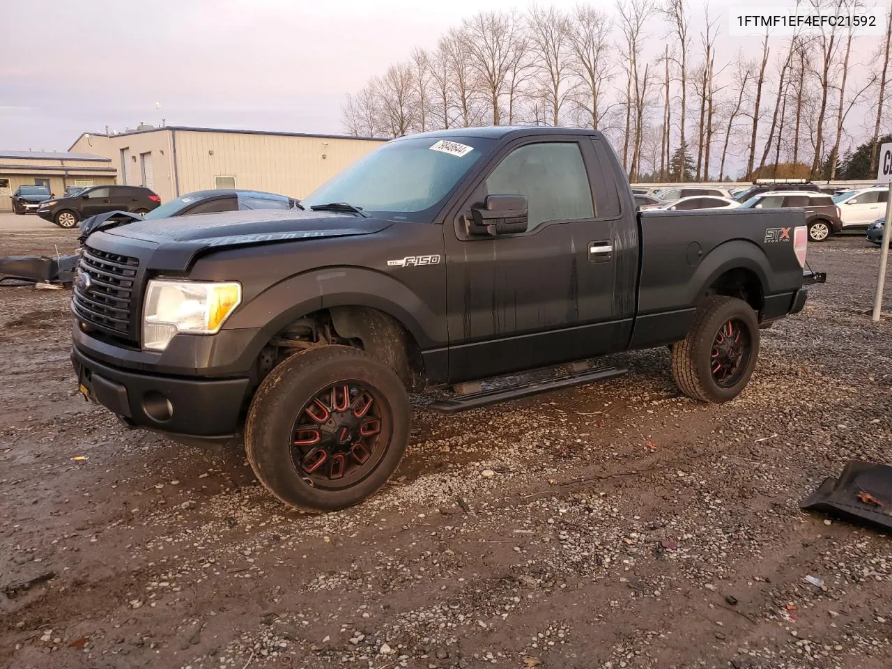 2014 Ford F150 VIN: 1FTMF1EF4EFC21592 Lot: 79848644