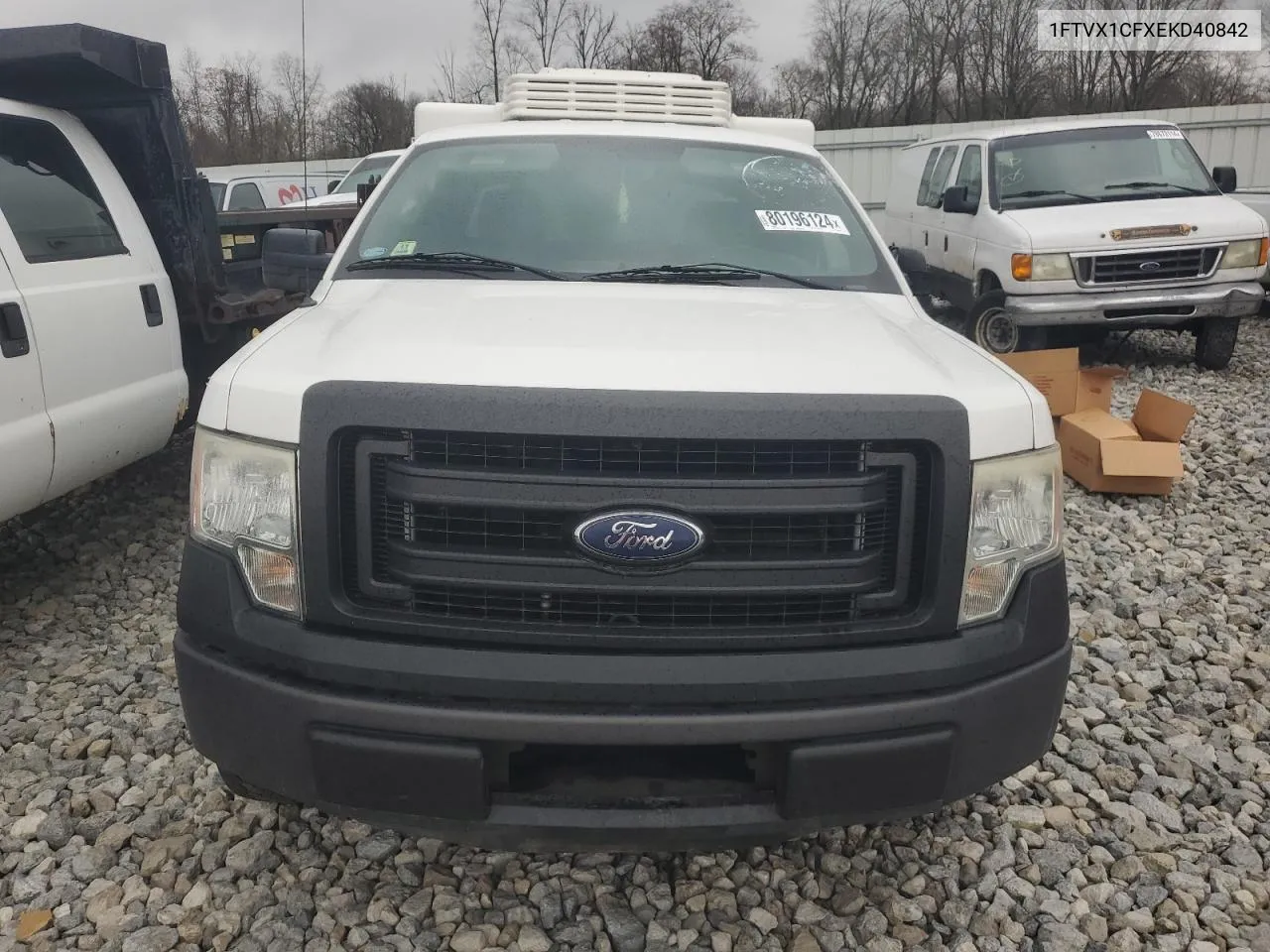 2014 Ford F150 Super Cab VIN: 1FTVX1CFXEKD40842 Lot: 80196124