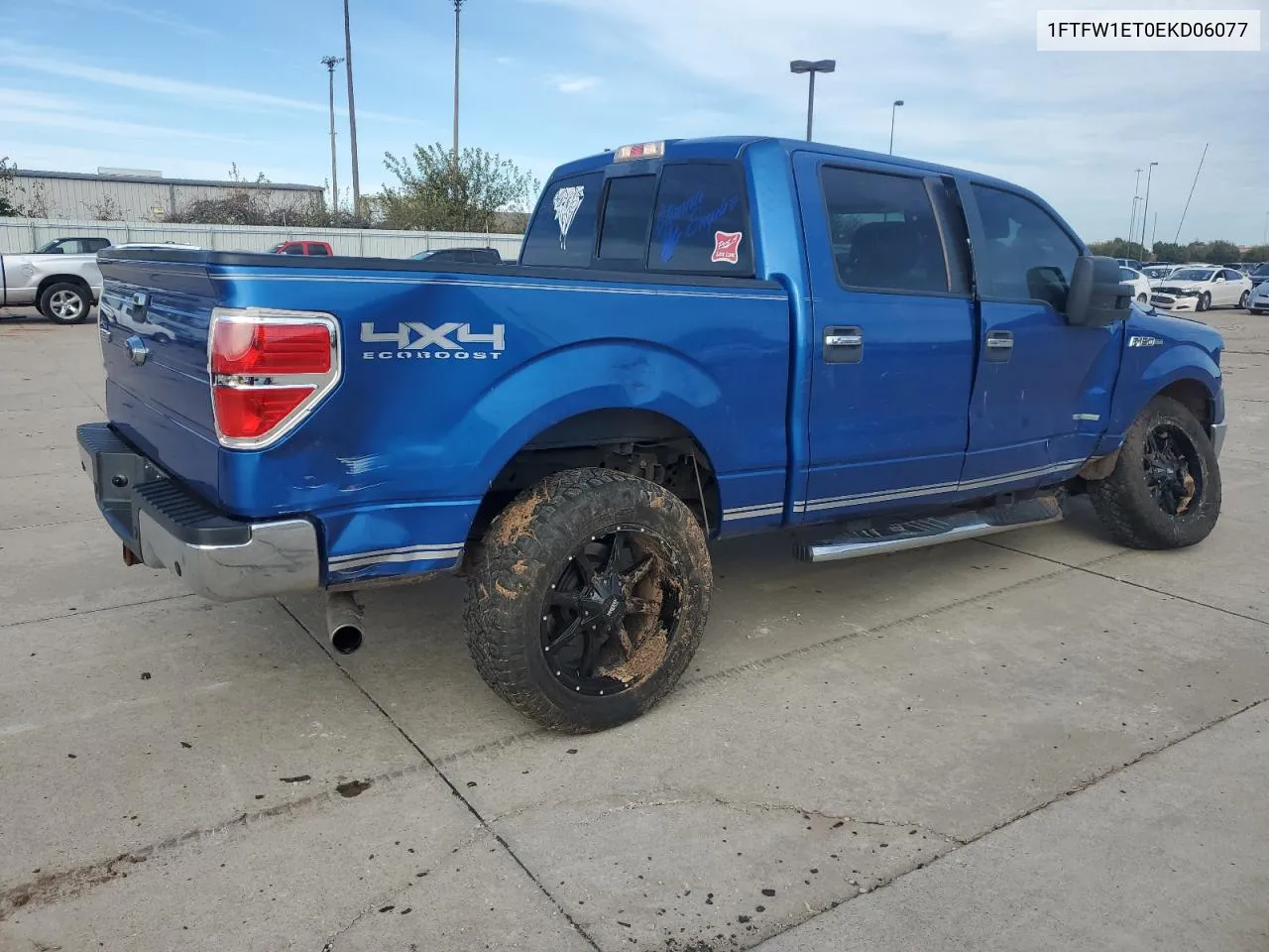 2014 Ford F150 Supercrew VIN: 1FTFW1ET0EKD06077 Lot: 80288484