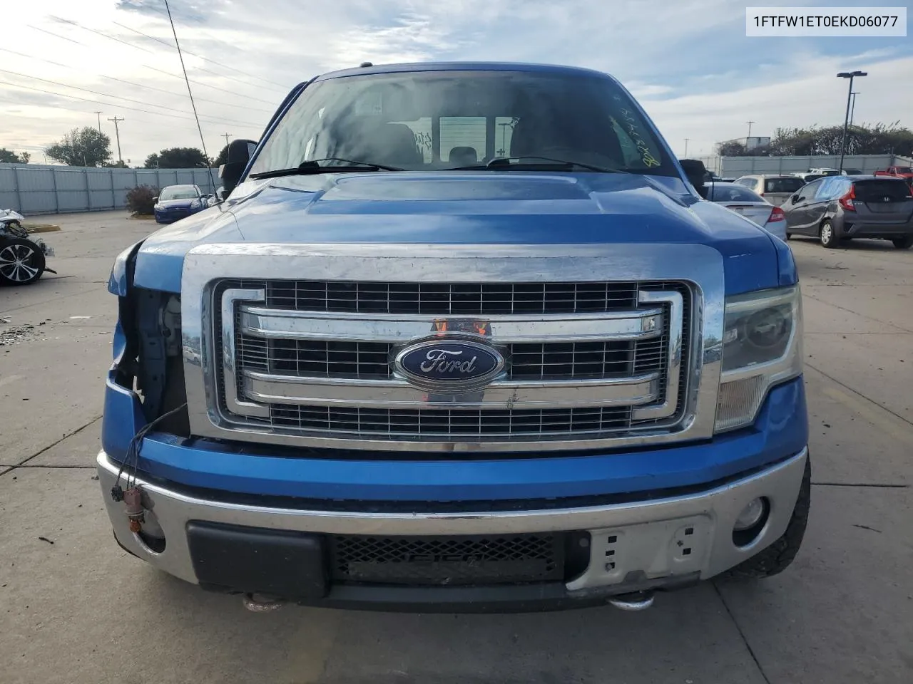 2014 Ford F150 Supercrew VIN: 1FTFW1ET0EKD06077 Lot: 80288484