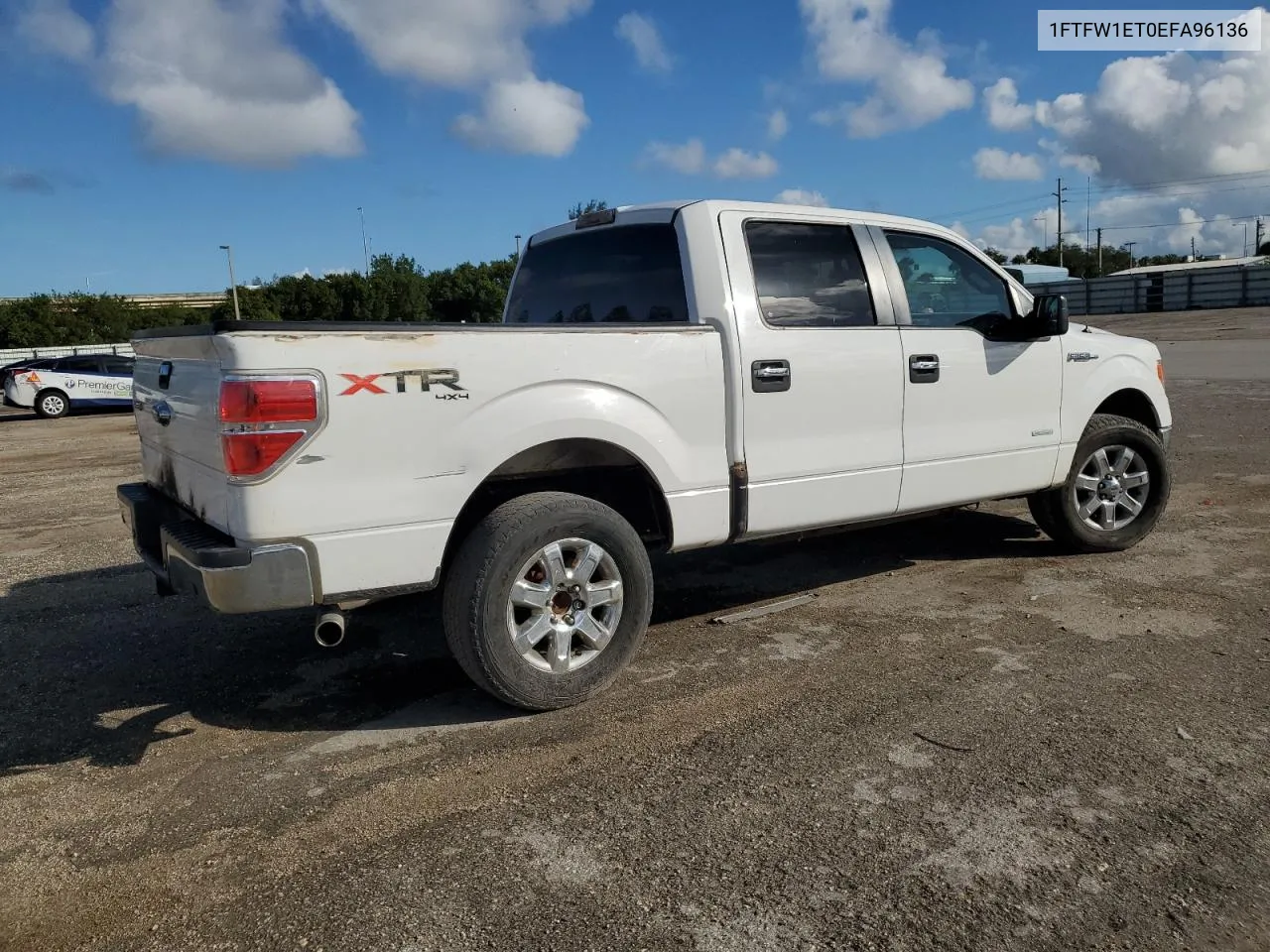 2014 Ford F150 Supercrew VIN: 1FTFW1ET0EFA96136 Lot: 80315684