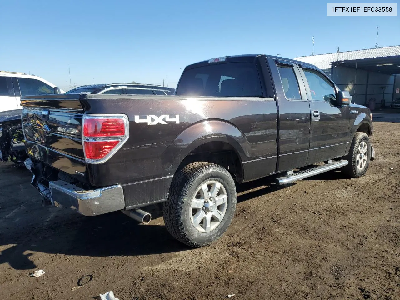 2014 Ford F150 Super Cab VIN: 1FTFX1EF1EFC33558 Lot: 80394934