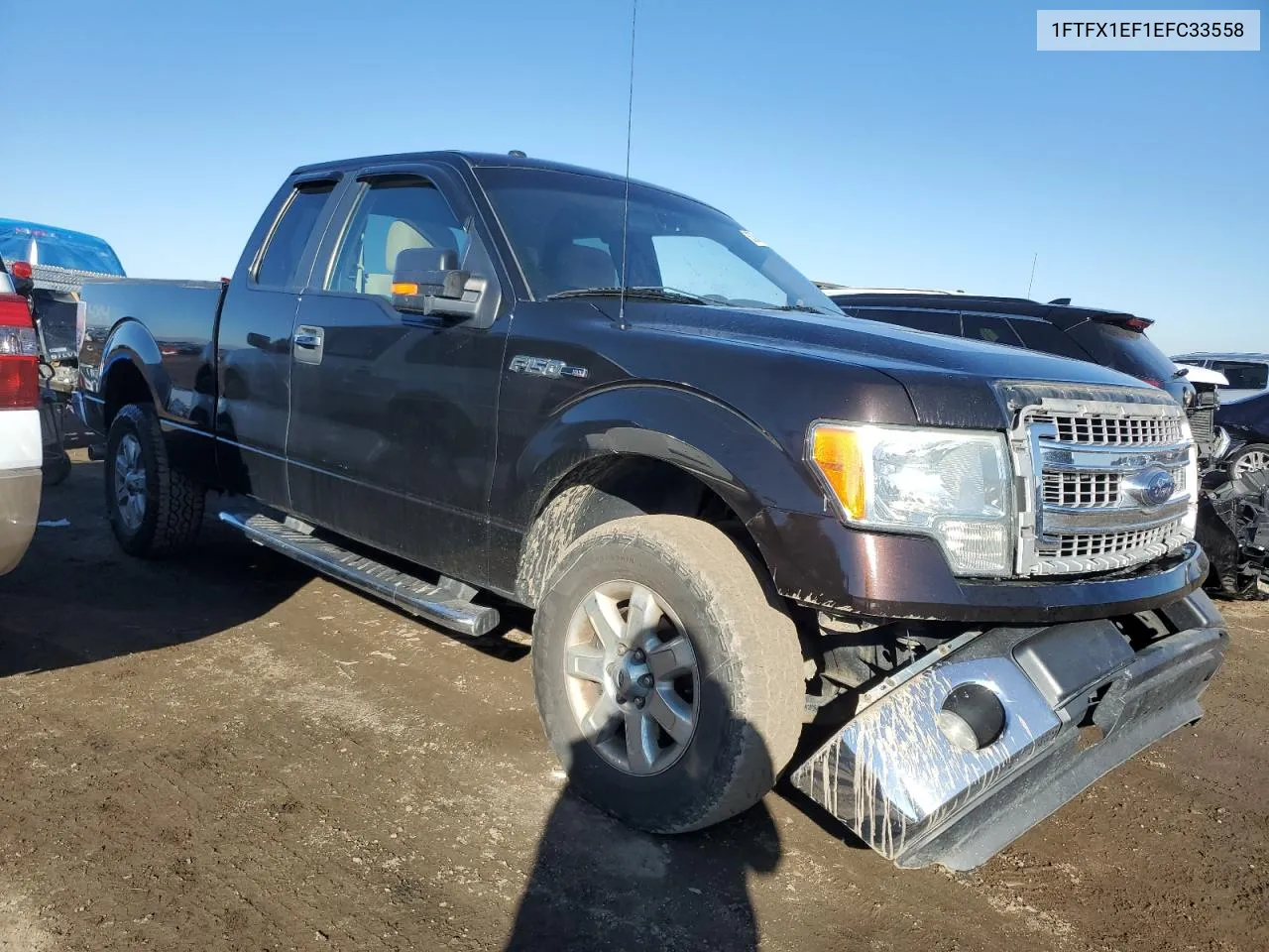 2014 Ford F150 Super Cab VIN: 1FTFX1EF1EFC33558 Lot: 80394934