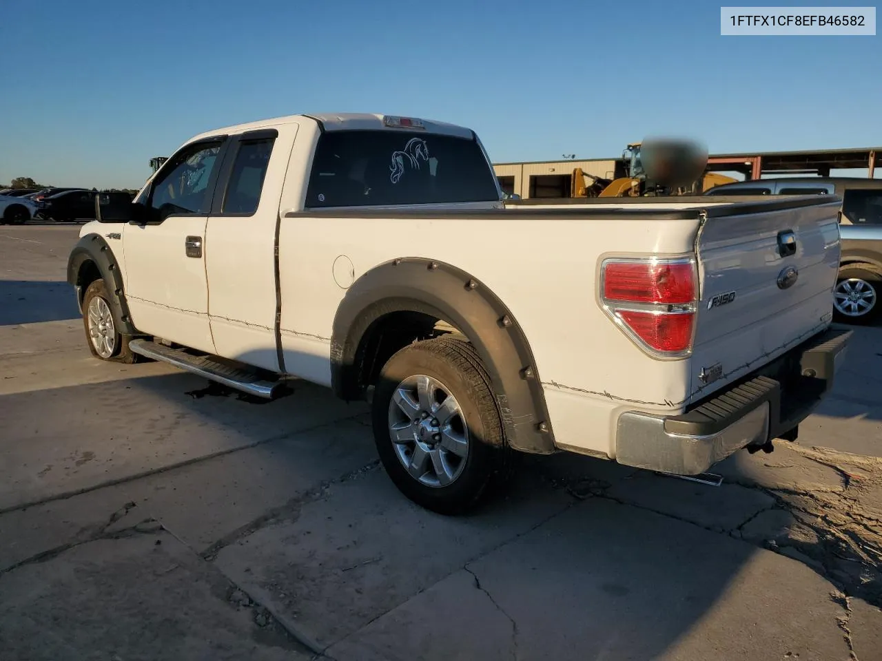 2014 Ford F150 Super Cab VIN: 1FTFX1CF8EFB46582 Lot: 80493834