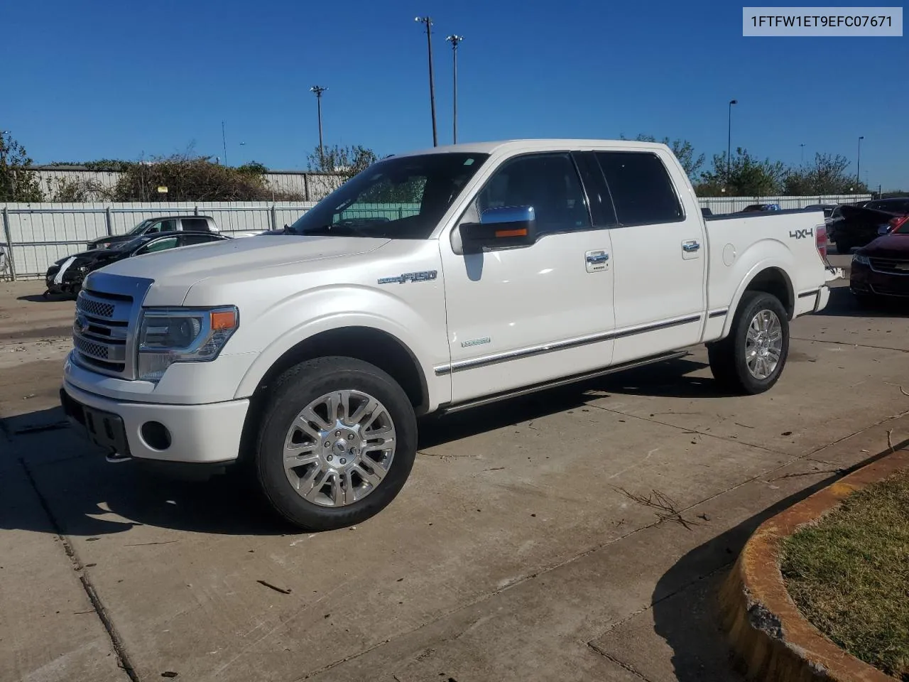 2014 Ford F150 Supercrew VIN: 1FTFW1ET9EFC07671 Lot: 80554774