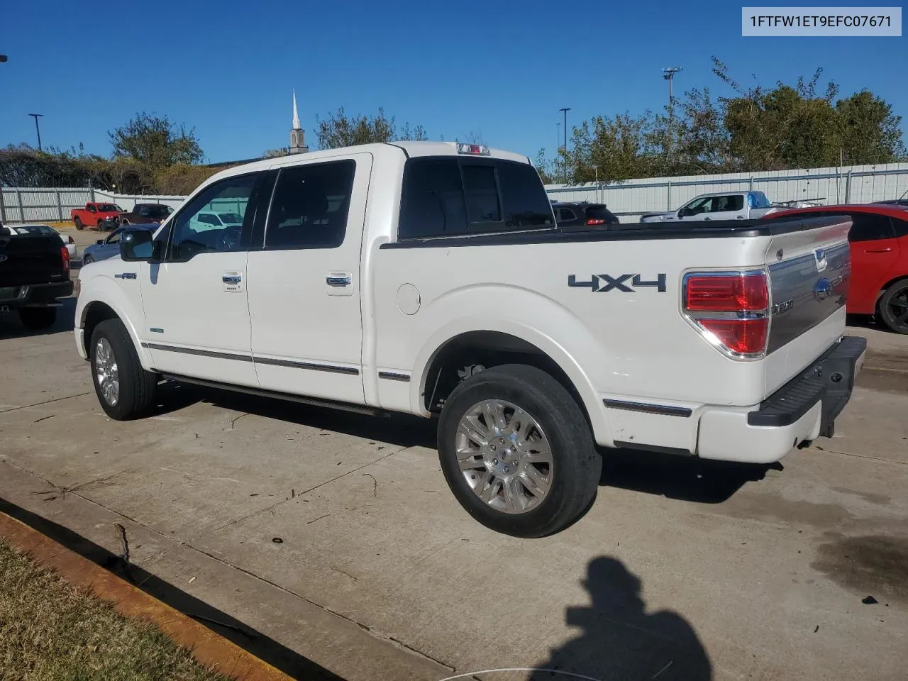 2014 Ford F150 Supercrew VIN: 1FTFW1ET9EFC07671 Lot: 80554774