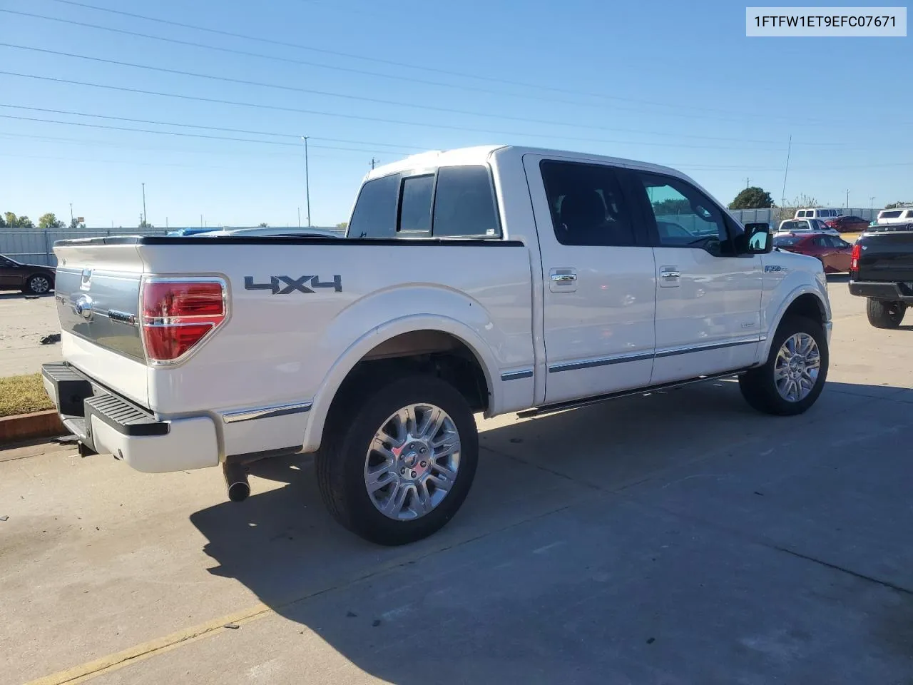 2014 Ford F150 Supercrew VIN: 1FTFW1ET9EFC07671 Lot: 80554774