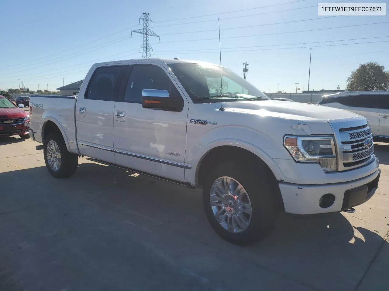 2014 Ford F150 Supercrew VIN: 1FTFW1ET9EFC07671 Lot: 80554774