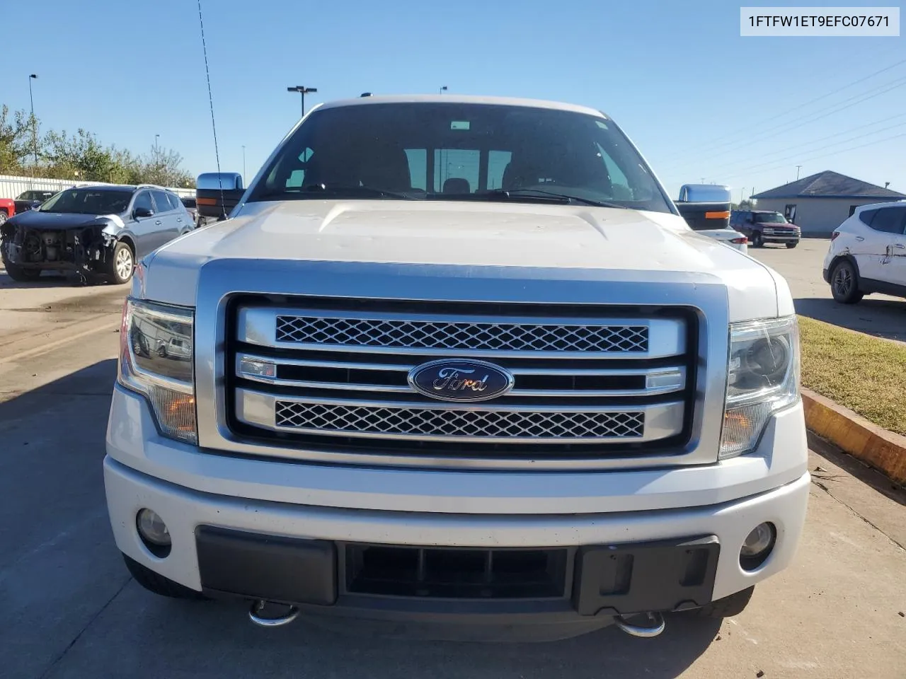 2014 Ford F150 Supercrew VIN: 1FTFW1ET9EFC07671 Lot: 80554774