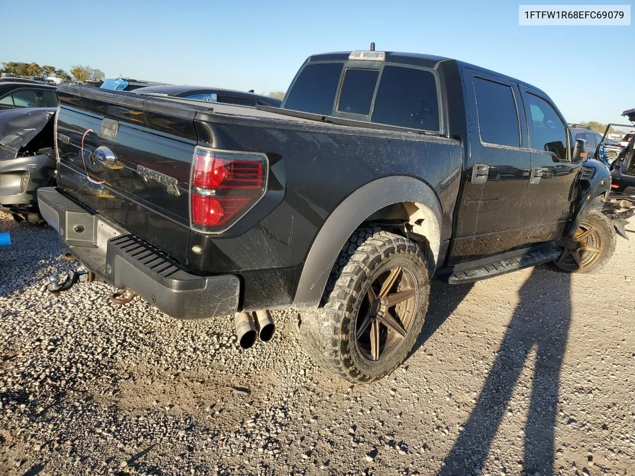 2014 Ford F150 Svt Raptor VIN: 1FTFW1R68EFC69079 Lot: 80787134