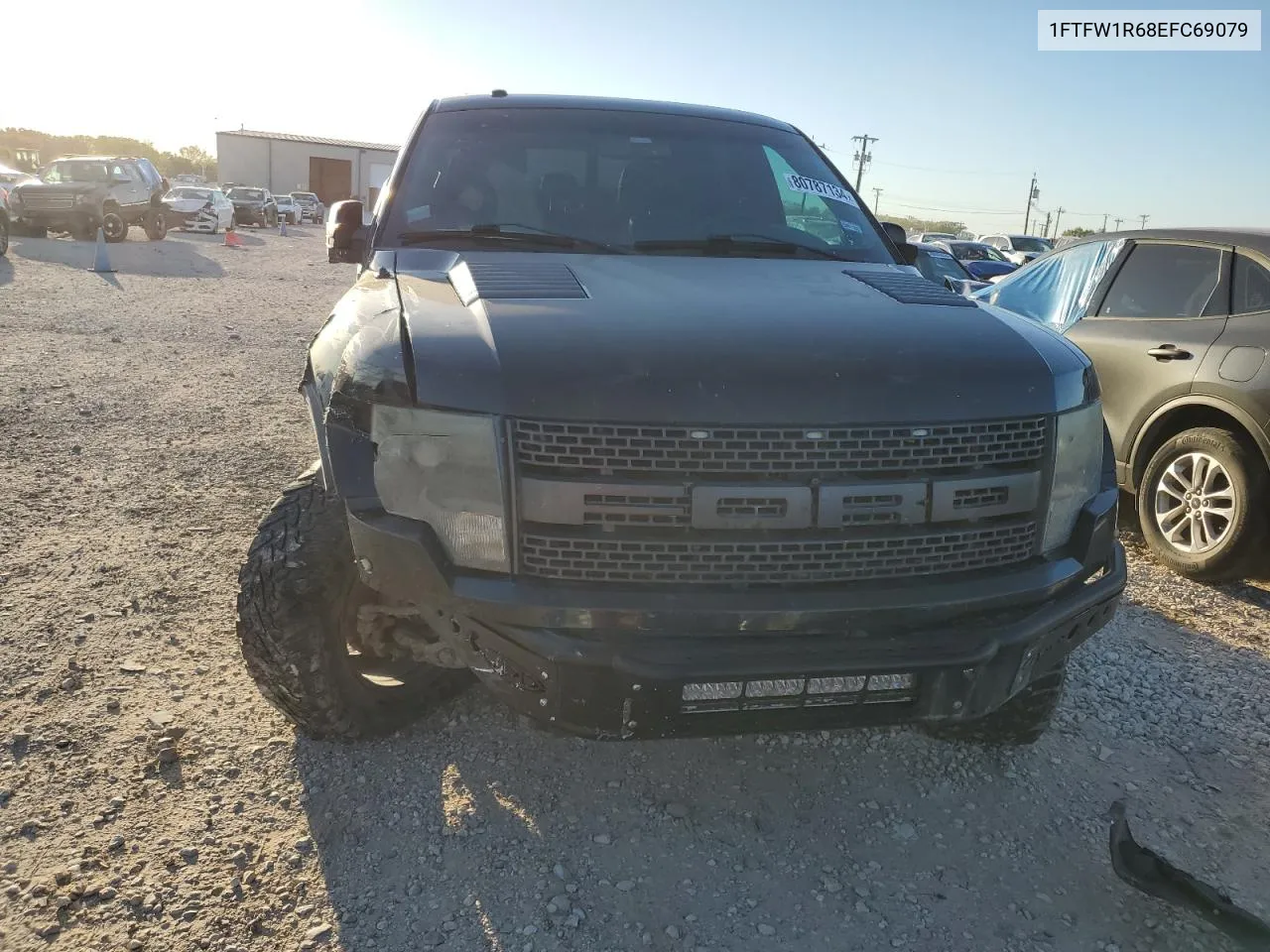 2014 Ford F150 Svt Raptor VIN: 1FTFW1R68EFC69079 Lot: 80787134