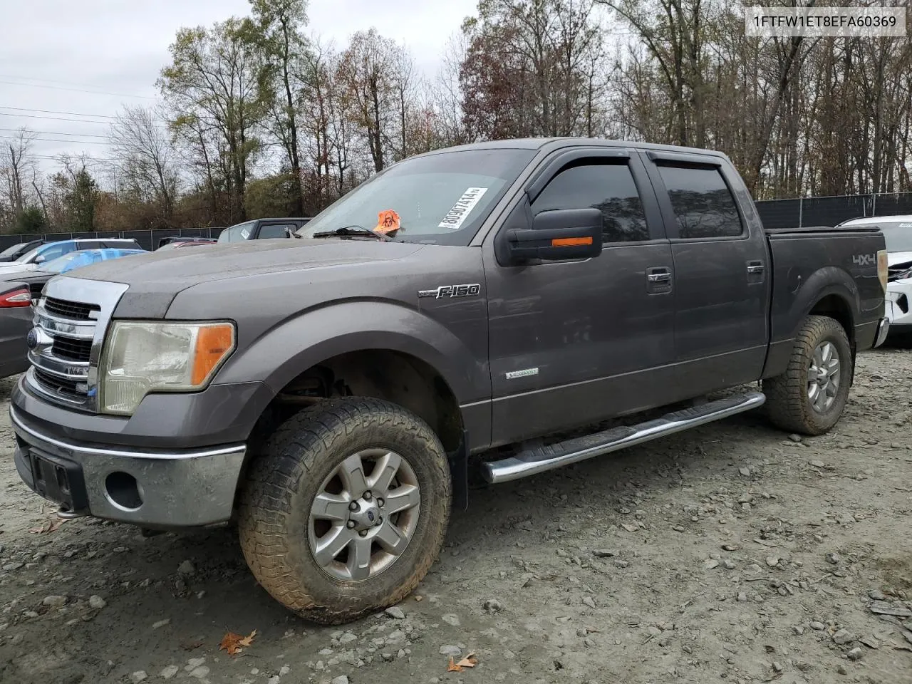 2014 Ford F150 Supercrew VIN: 1FTFW1ET8EFA60369 Lot: 80907414