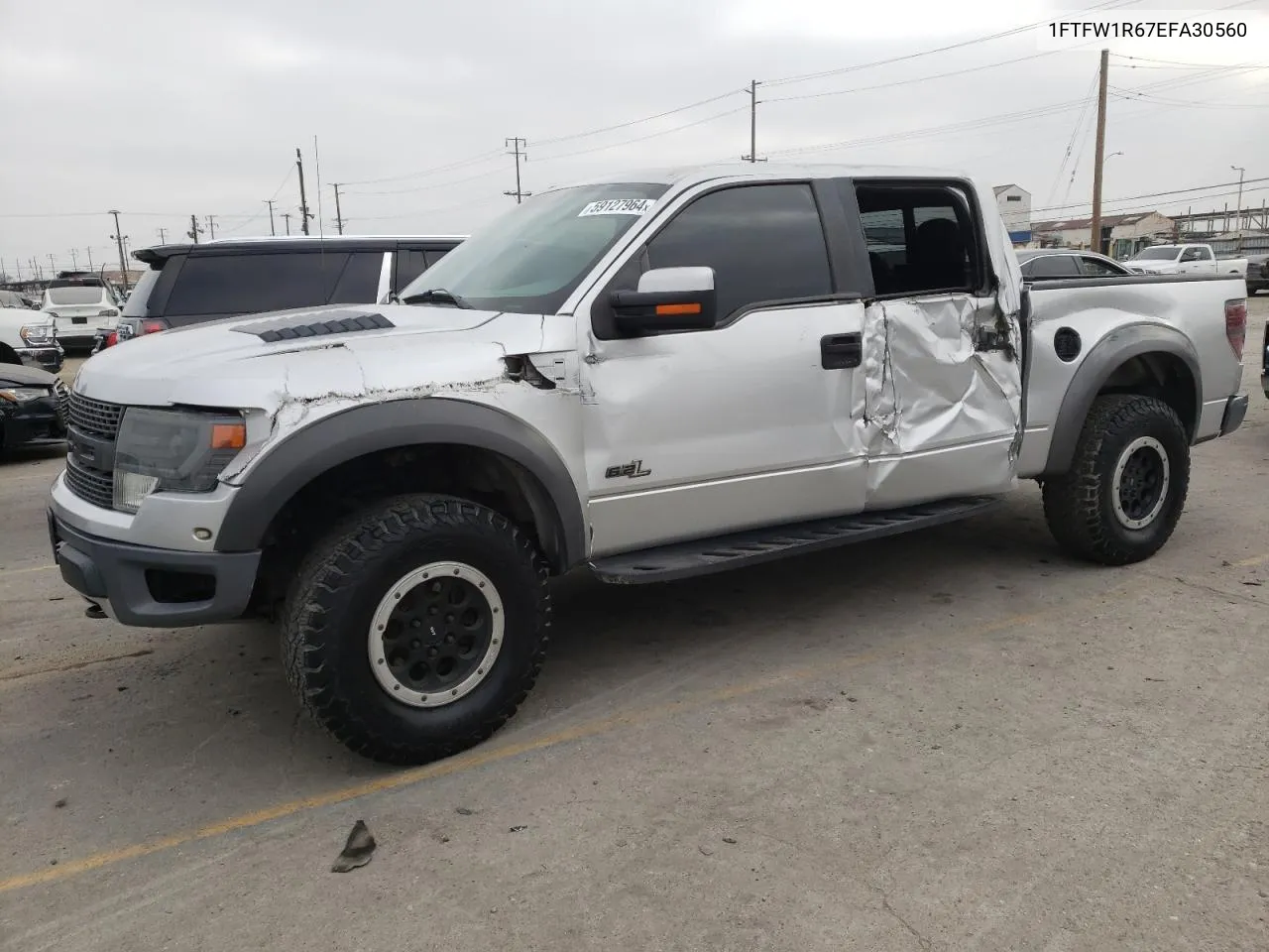 2014 Ford F150 Svt Raptor VIN: 1FTFW1R67EFA30560 Lot: 81292154