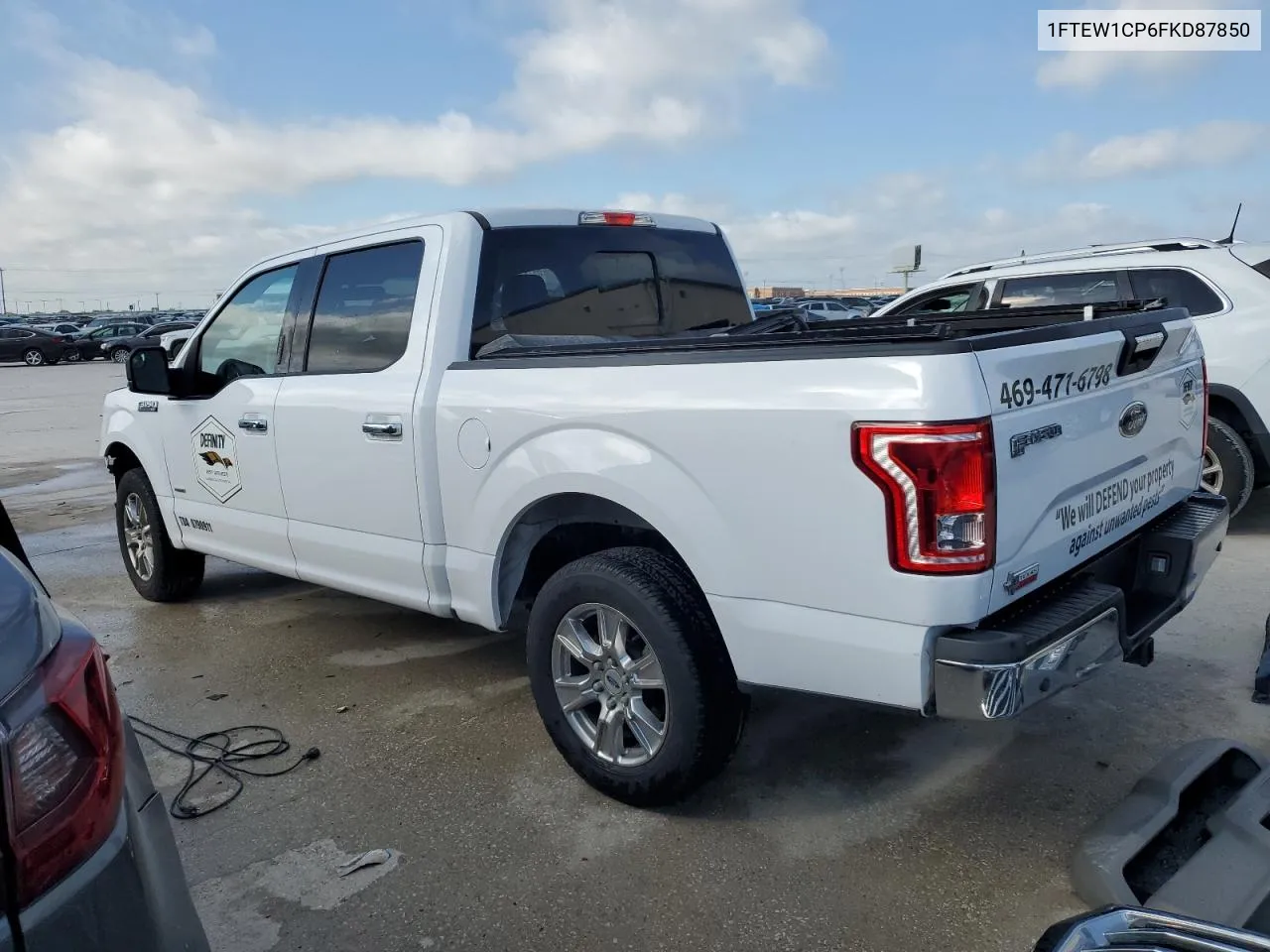 2015 Ford F150 Supercrew VIN: 1FTEW1CP6FKD87850 Lot: 45322664