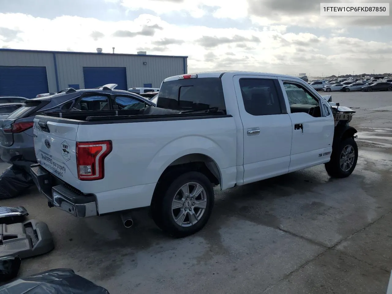 2015 Ford F150 Supercrew VIN: 1FTEW1CP6FKD87850 Lot: 45322664