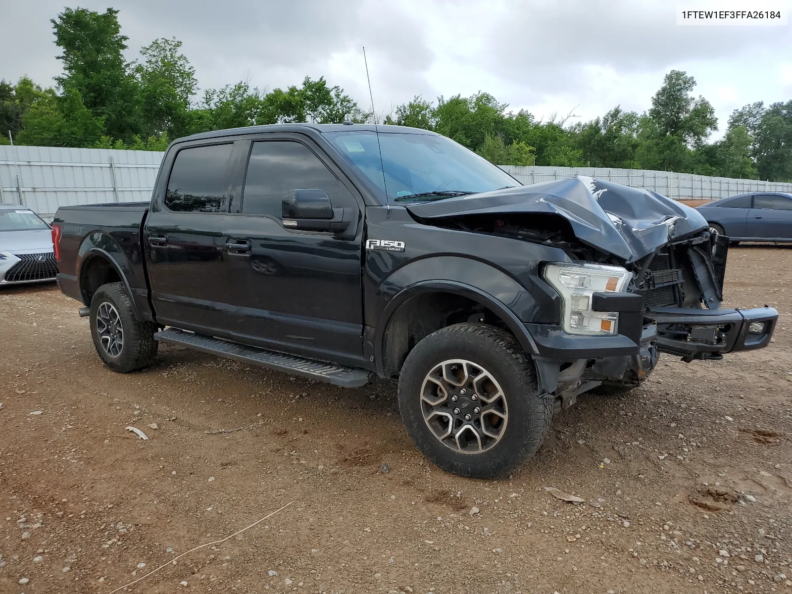 1FTEW1EF3FFA26184 2015 Ford F150 Supercrew