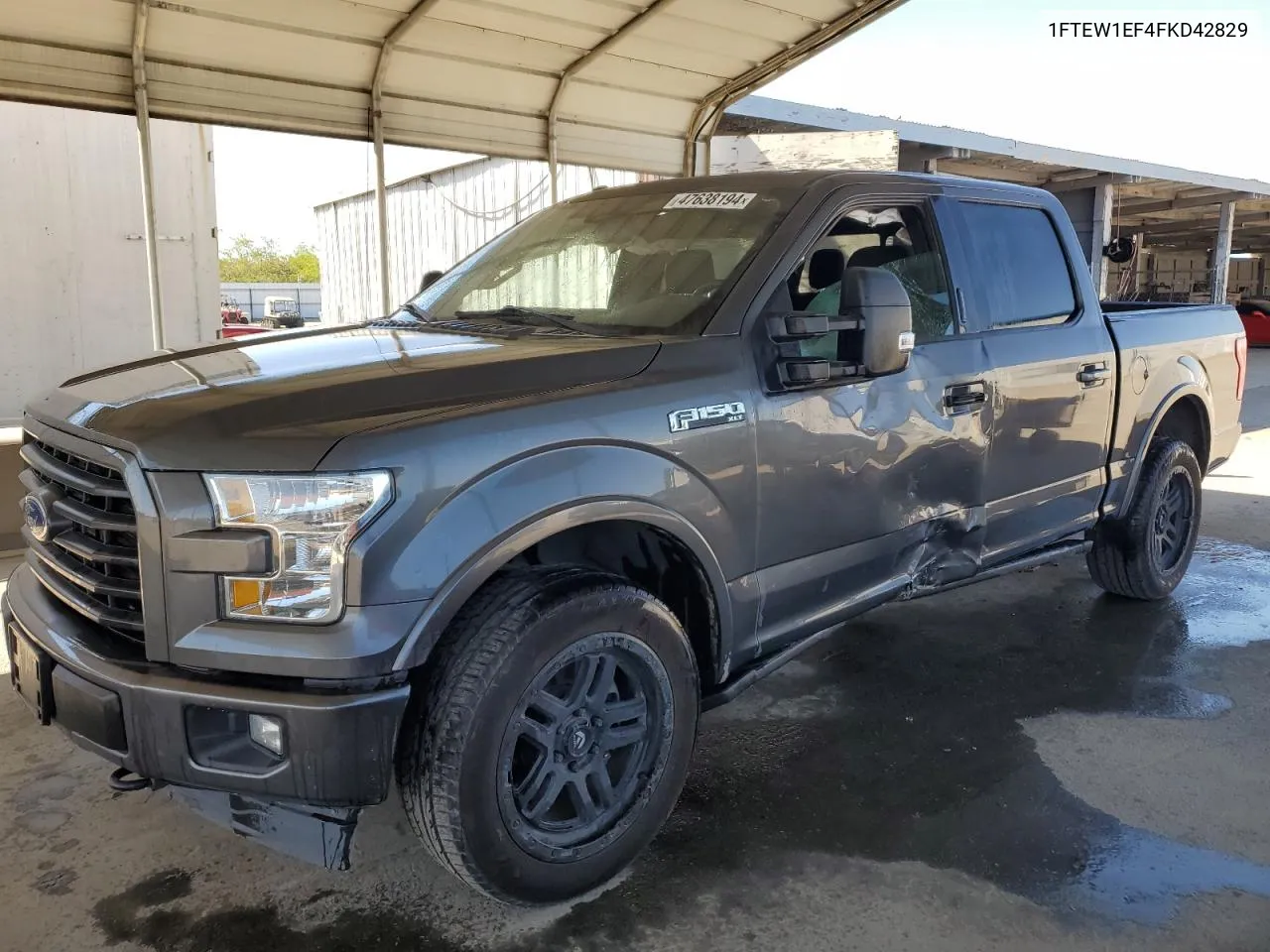 1FTEW1EF4FKD42829 2015 Ford F150 Supercrew